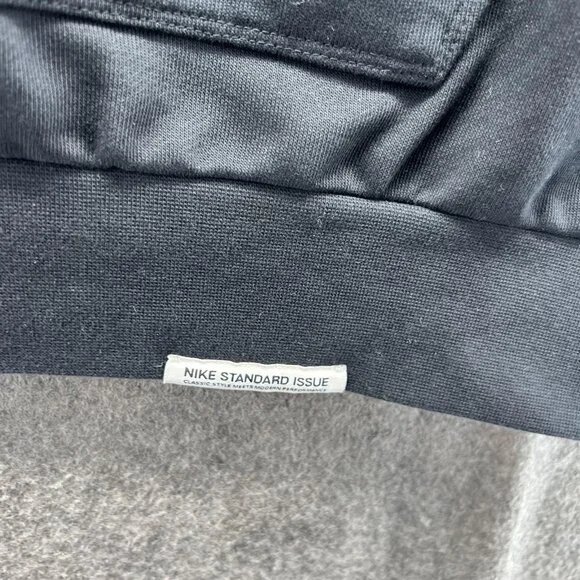 Nike Standard Issue Hoodie Mens XL Black Dri-FIT Pullover Fleece Sweatshirt - Picture 11 of 13